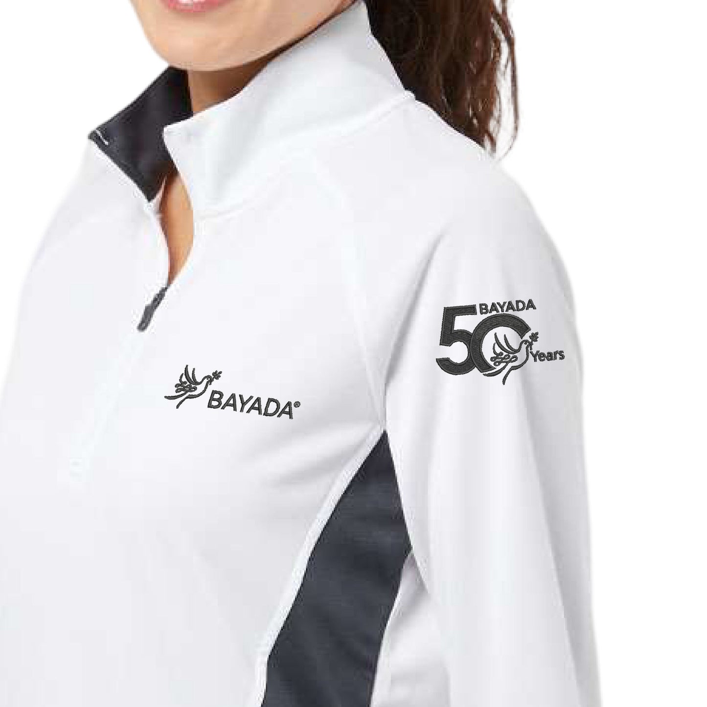 Ladies Adidas Lightweight 1/4 Zip