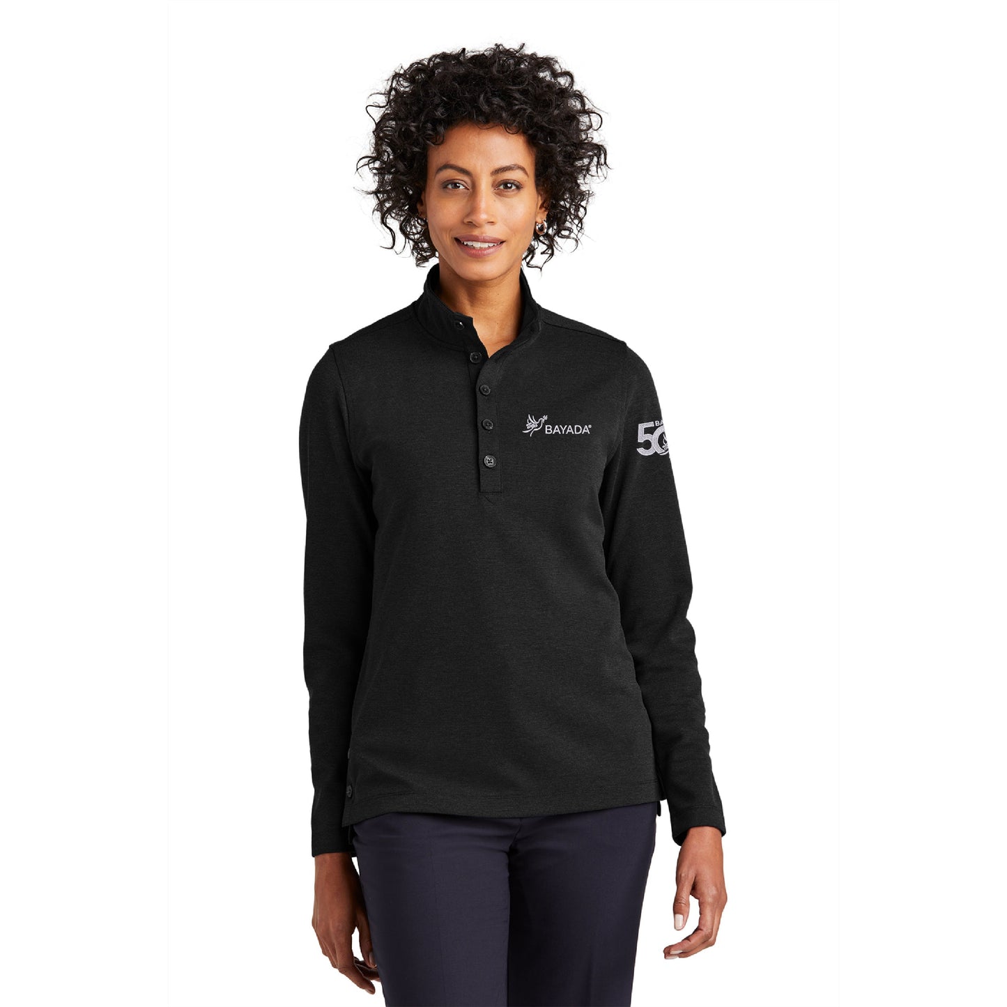 BB Women's Stetch 1/2 Button