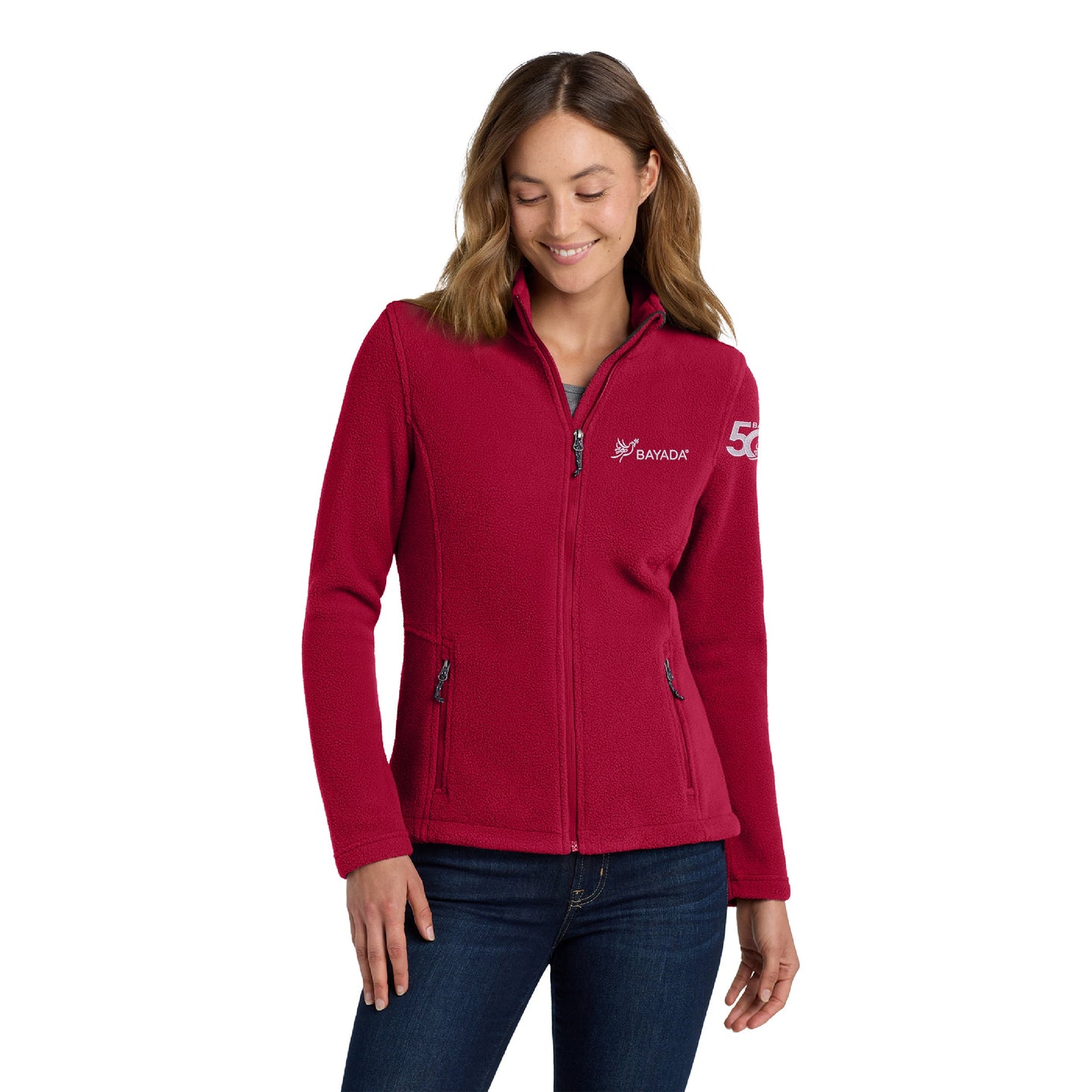 Ladies Port Authority Value Fleece Jacket