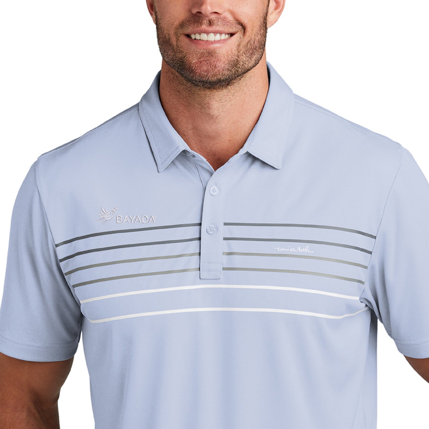 TravisMathew Chest Stripe Polo