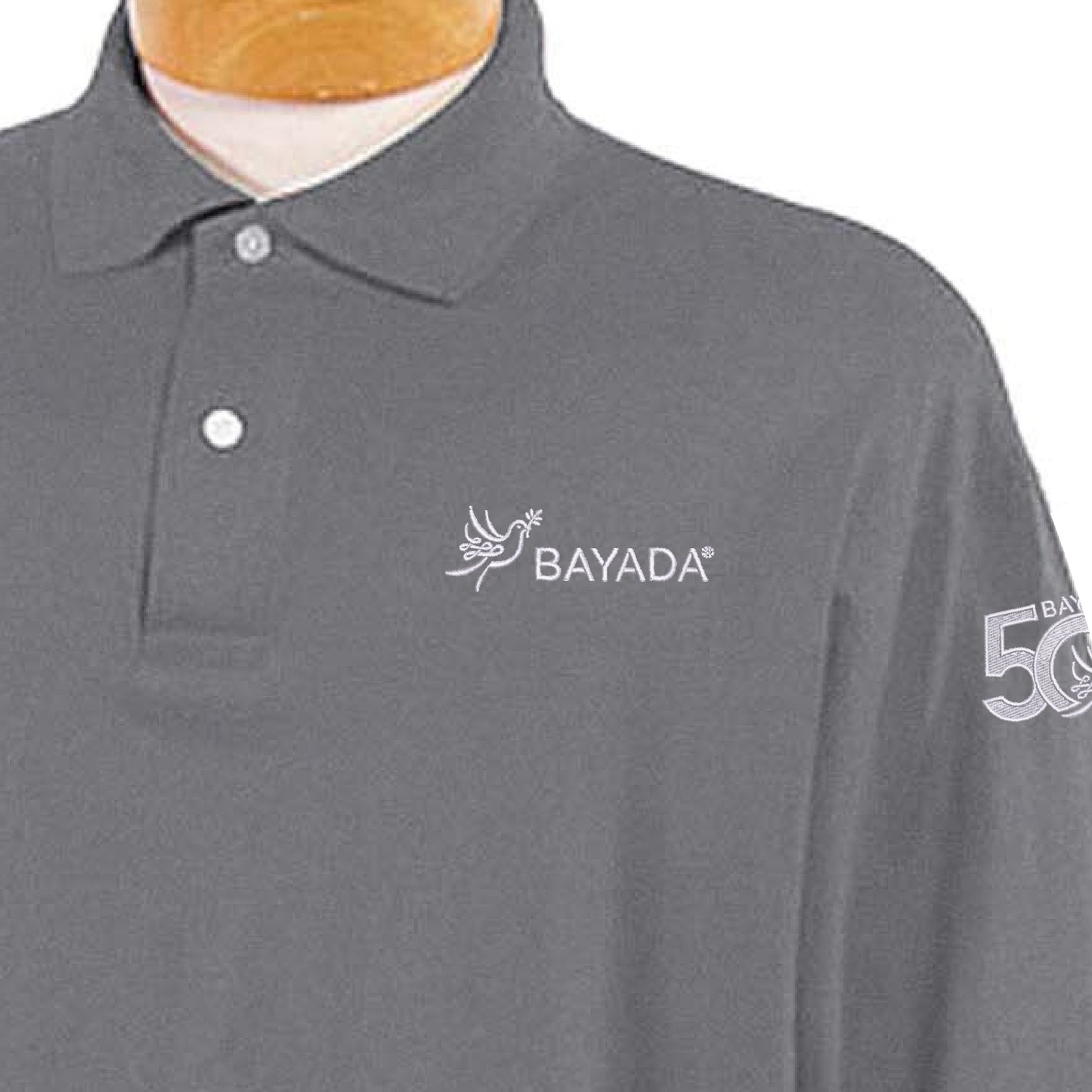 Long Sleeve Jerzees Polo