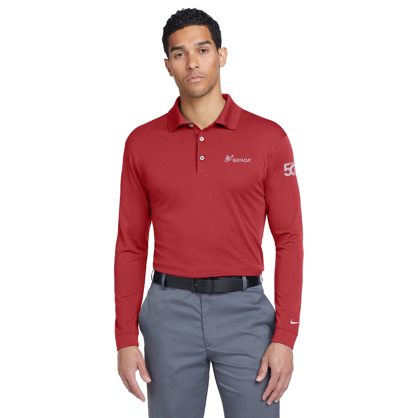 Nike LS Dri-FIT Stretch Tech Polo