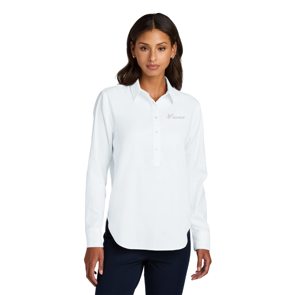 Women’s Long Sleeve Modern Oxford Shirt