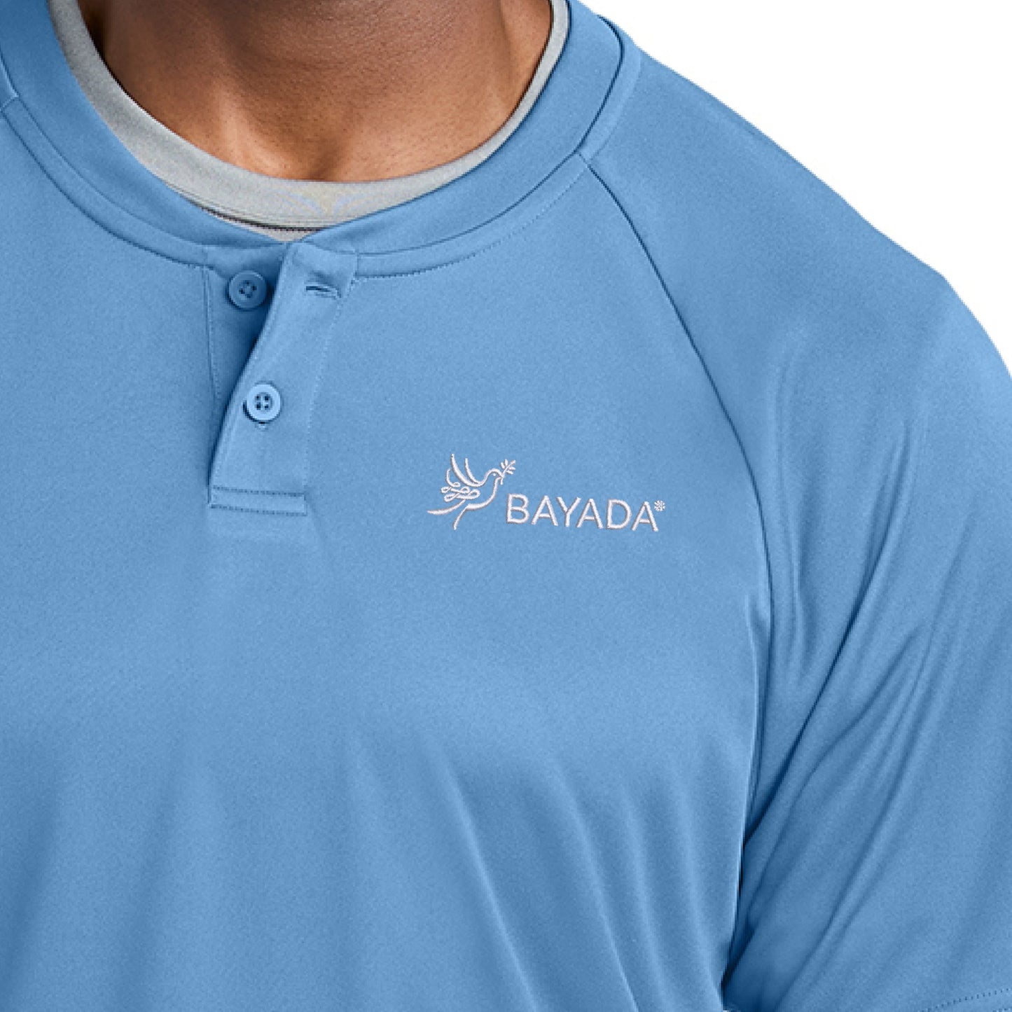 PosiCharge 2-Button Henley