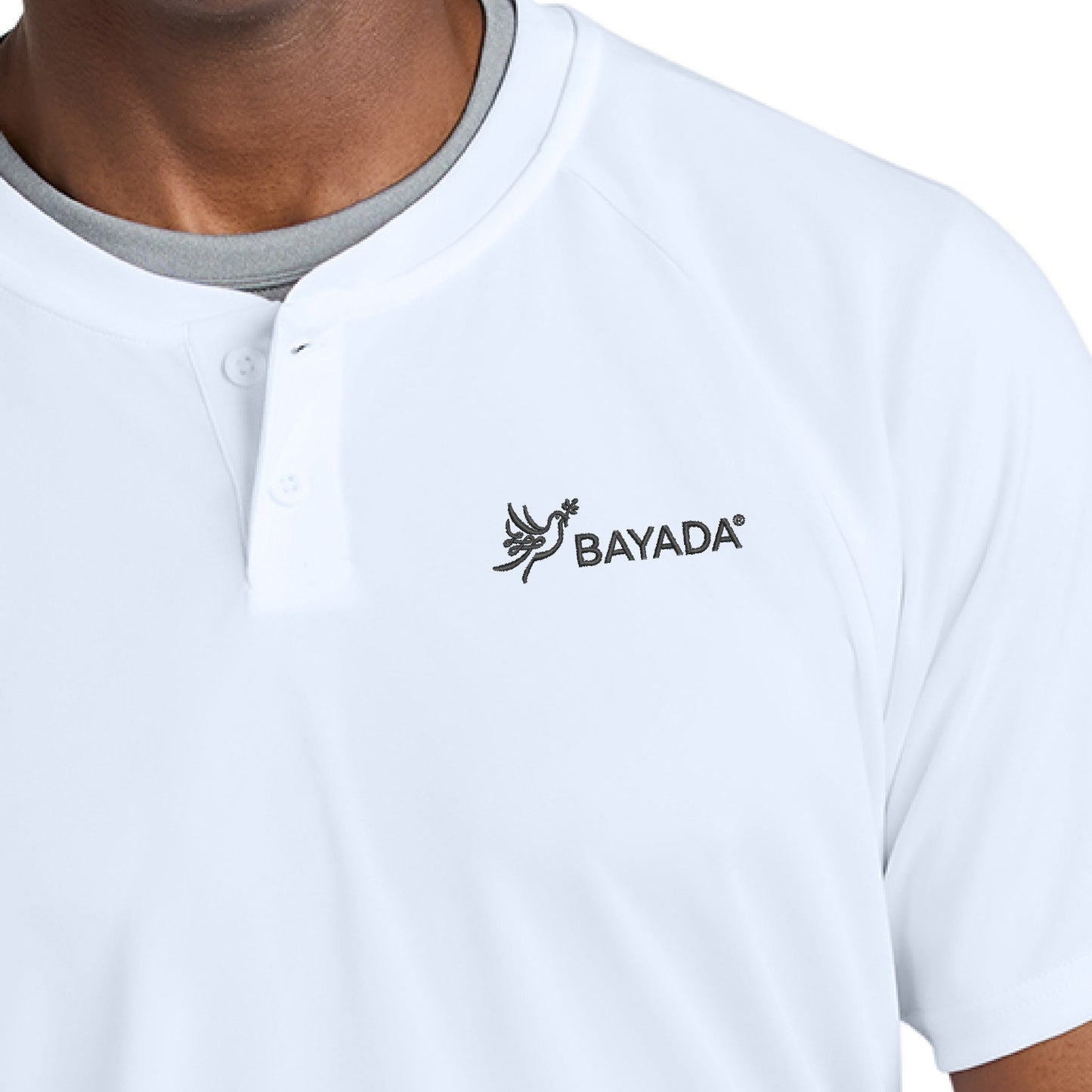 PosiCharge 2-Button Henley