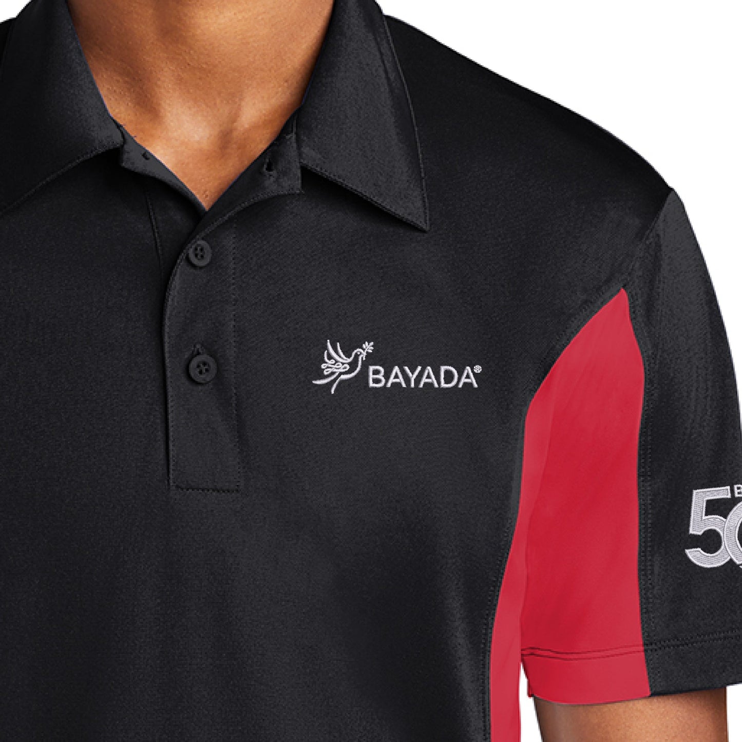 Side Blocked Sport-Wick Polo