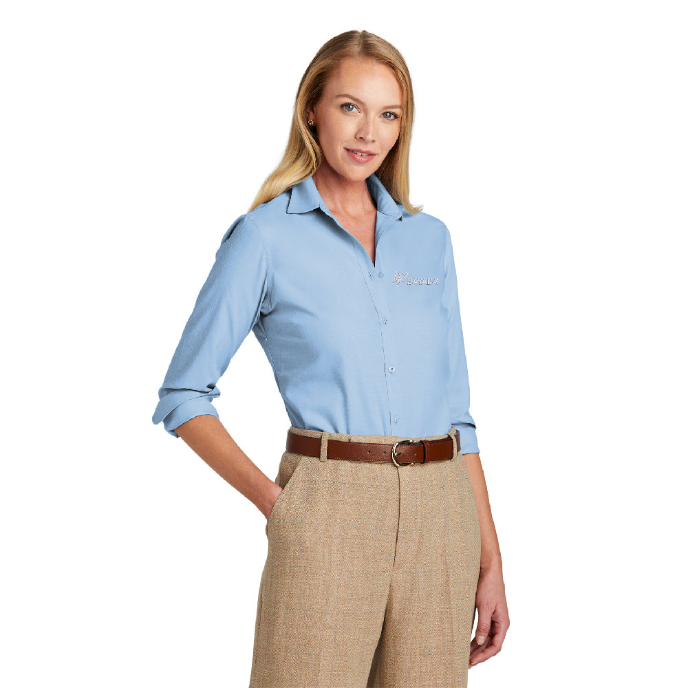 Brooks Bros Stretch Nailhead Shirt Women