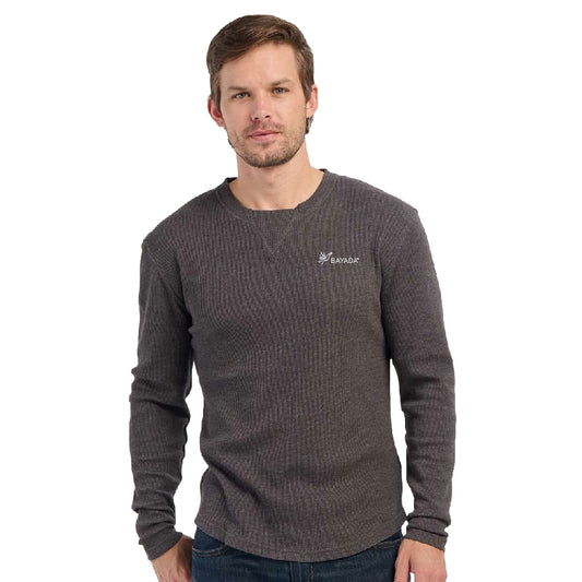 Waffle Knit Long Sleeve T