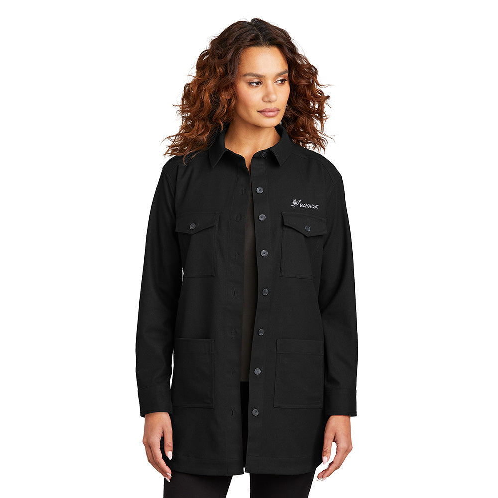 Mercer+Mettle™ Women’s Long Sleeve Twill Overshirt