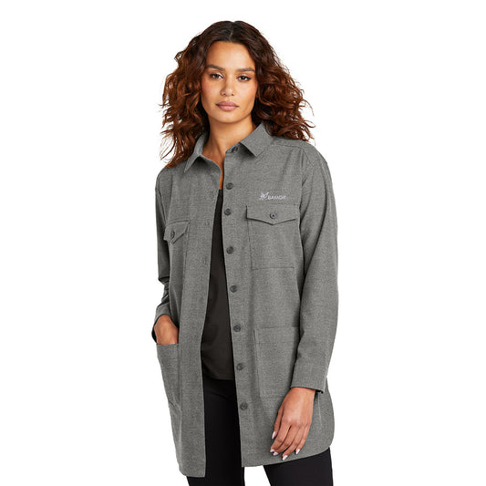 Mercer+Mettle™ Women’s Long Sleeve Twill Overshirt