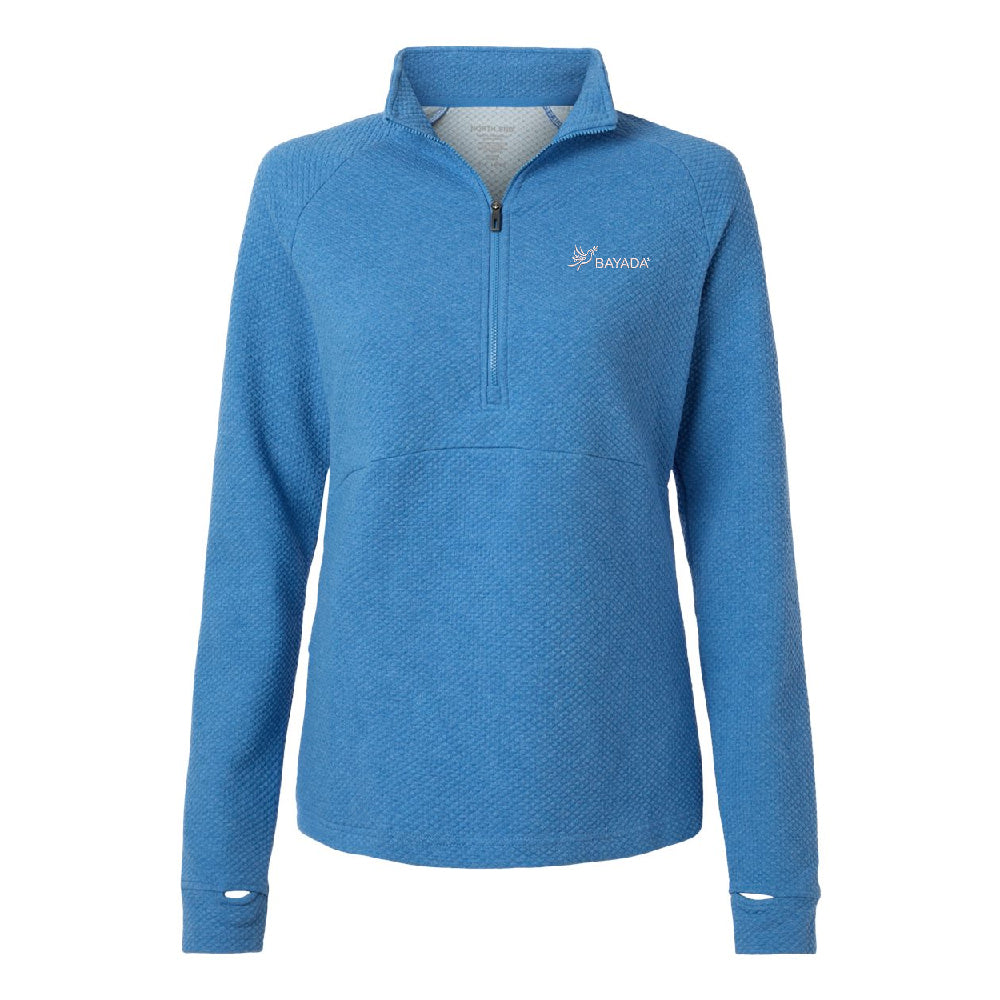 Textured Quarter-Zip Pullover