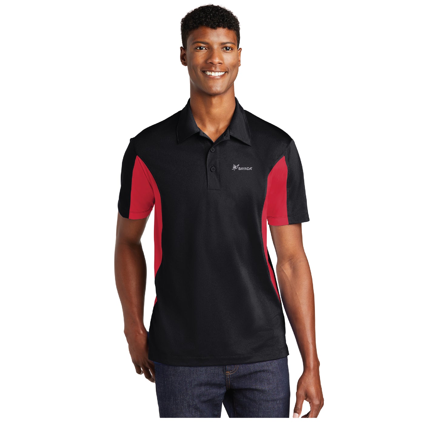 Side Blocked Sport-Wick Polo