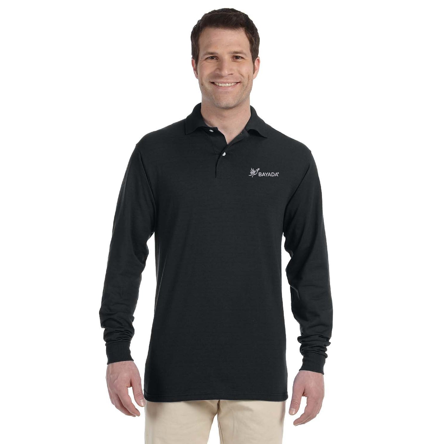 Long Sleeve Jerzees Polo