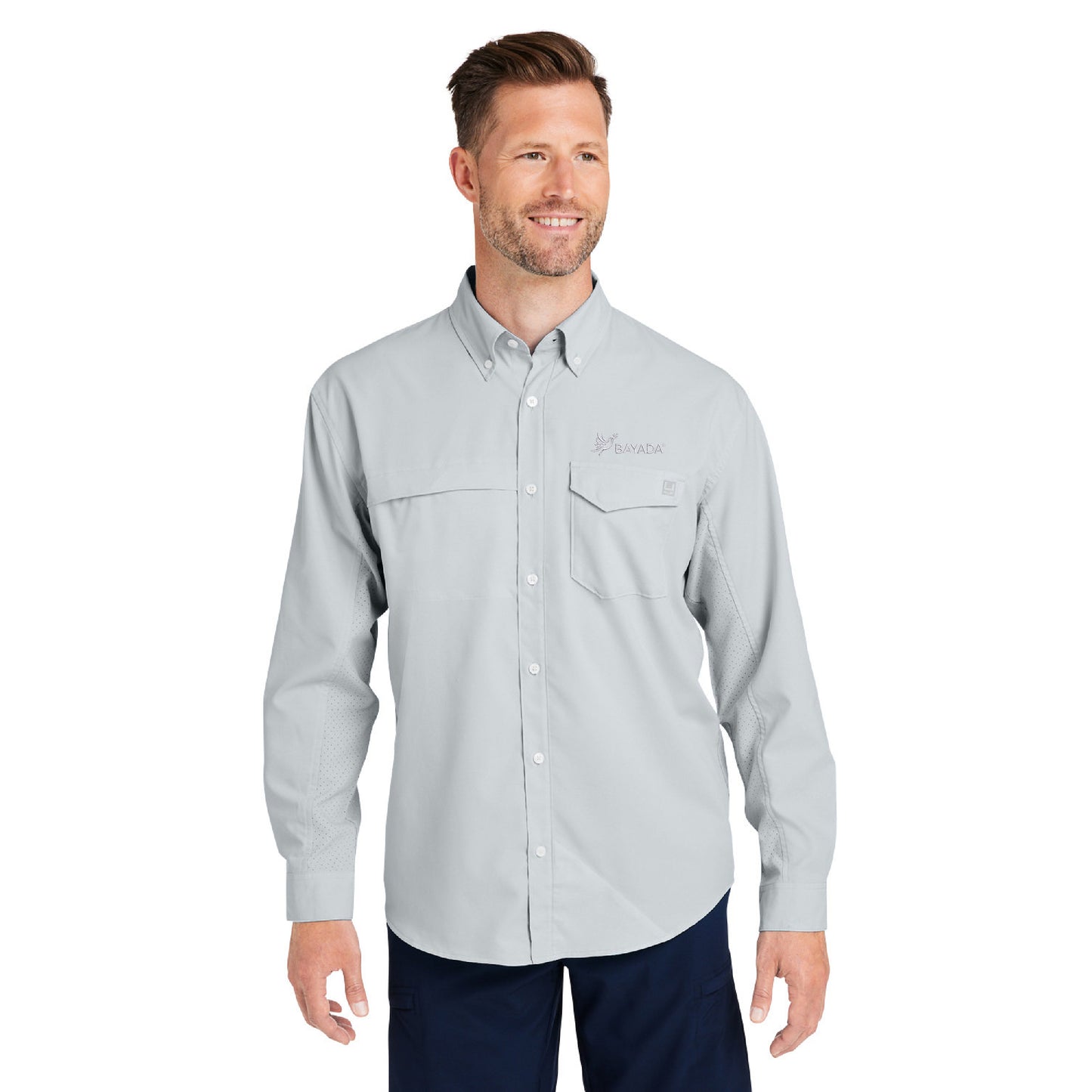 HUK Men's Tide Point Long Sleeve