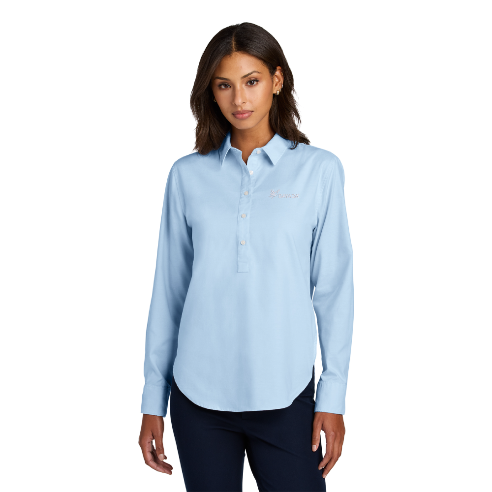 Women’s Long Sleeve Modern Oxford Shirt