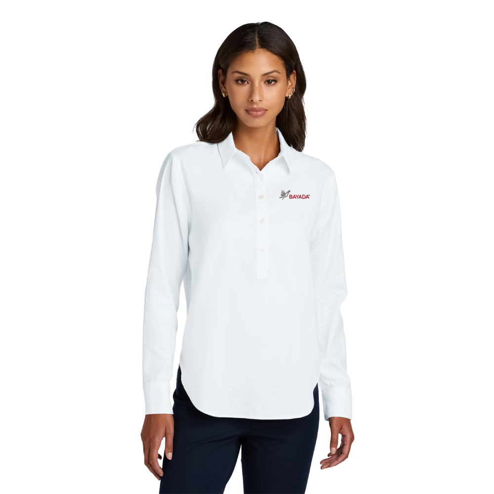 Women’s Long Sleeve Modern Oxford Shirt