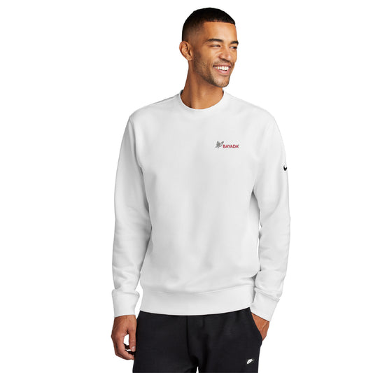 Nike Club Fleece Sleeve Swoosh Crew