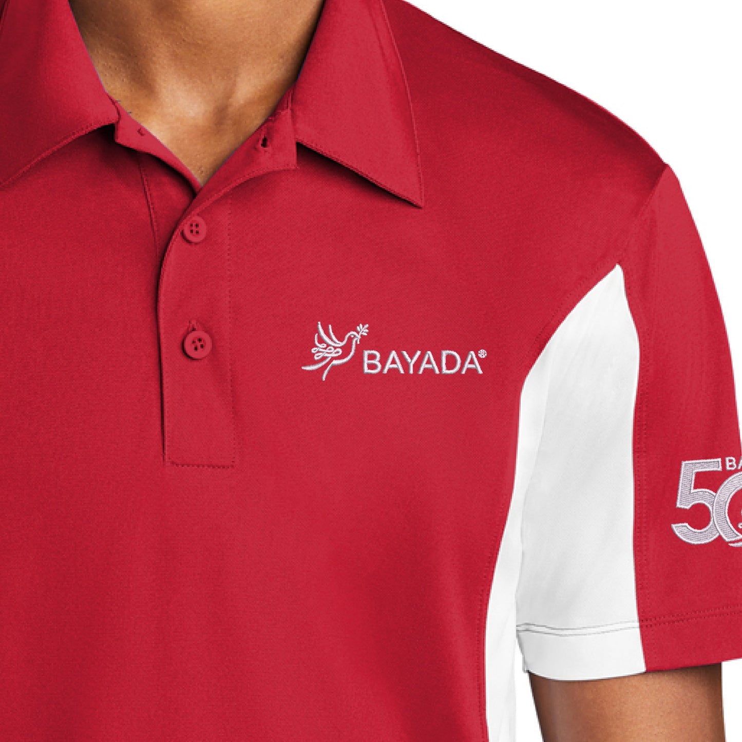 Tall Side Blocked Polo