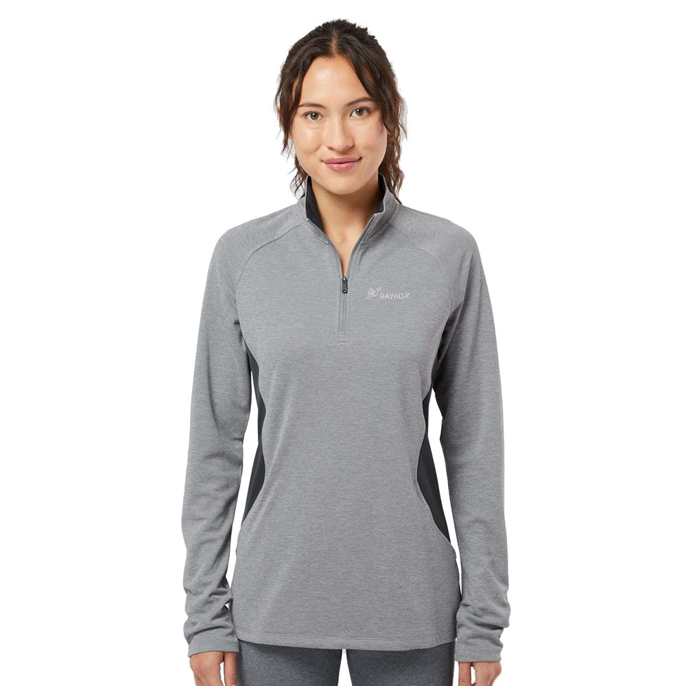 Ladies Adidas Lightweight 1/4 Zip