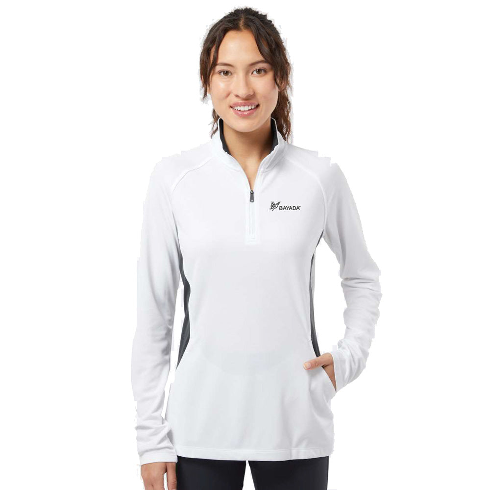 Ladies Adidas Lightweight 1/4 Zip