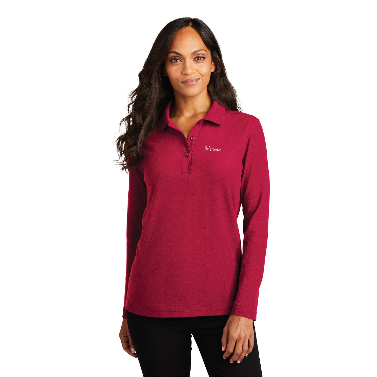 Silk Touch Long Sleeve Polo