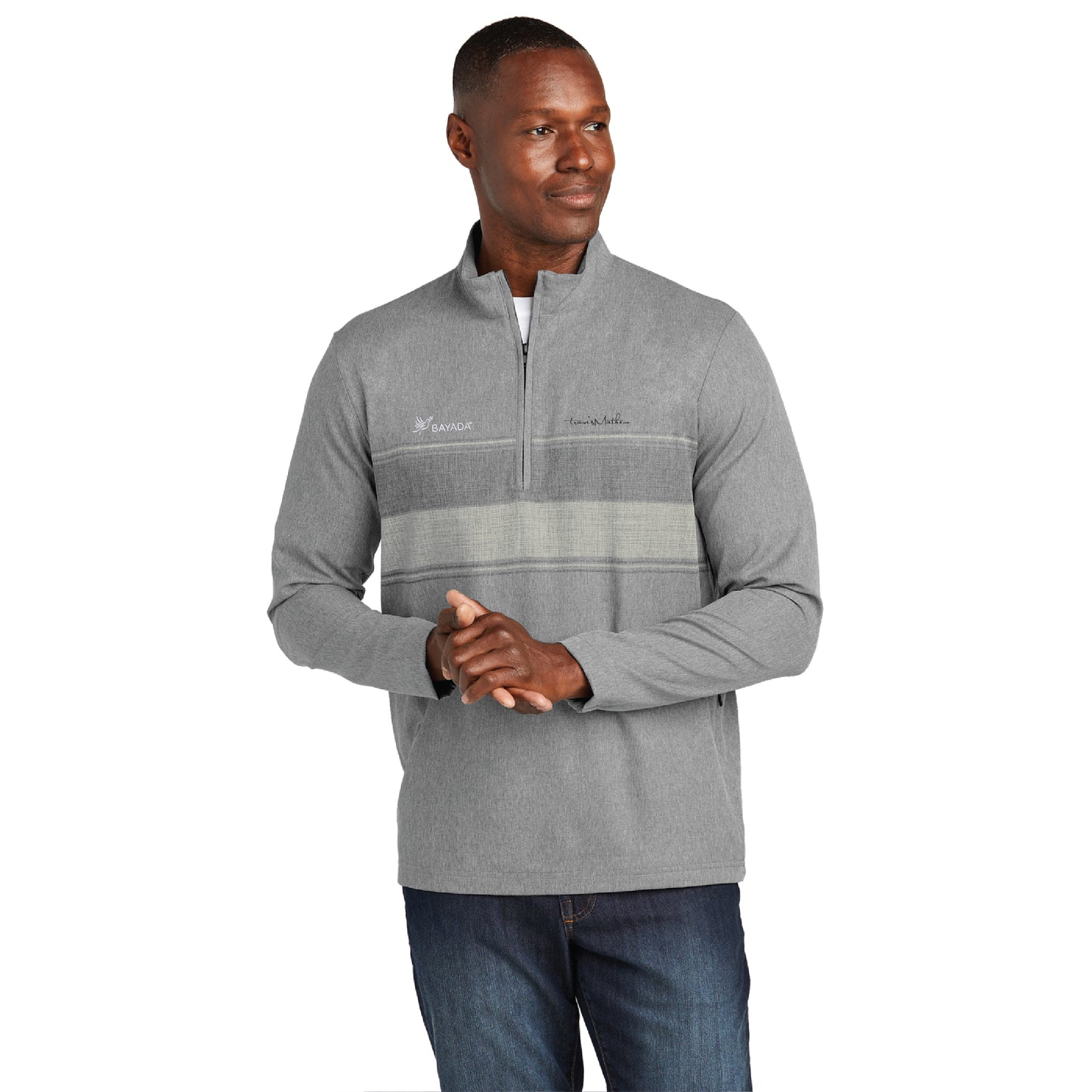 TM Balboa Chest Stripe 1/4-Zip