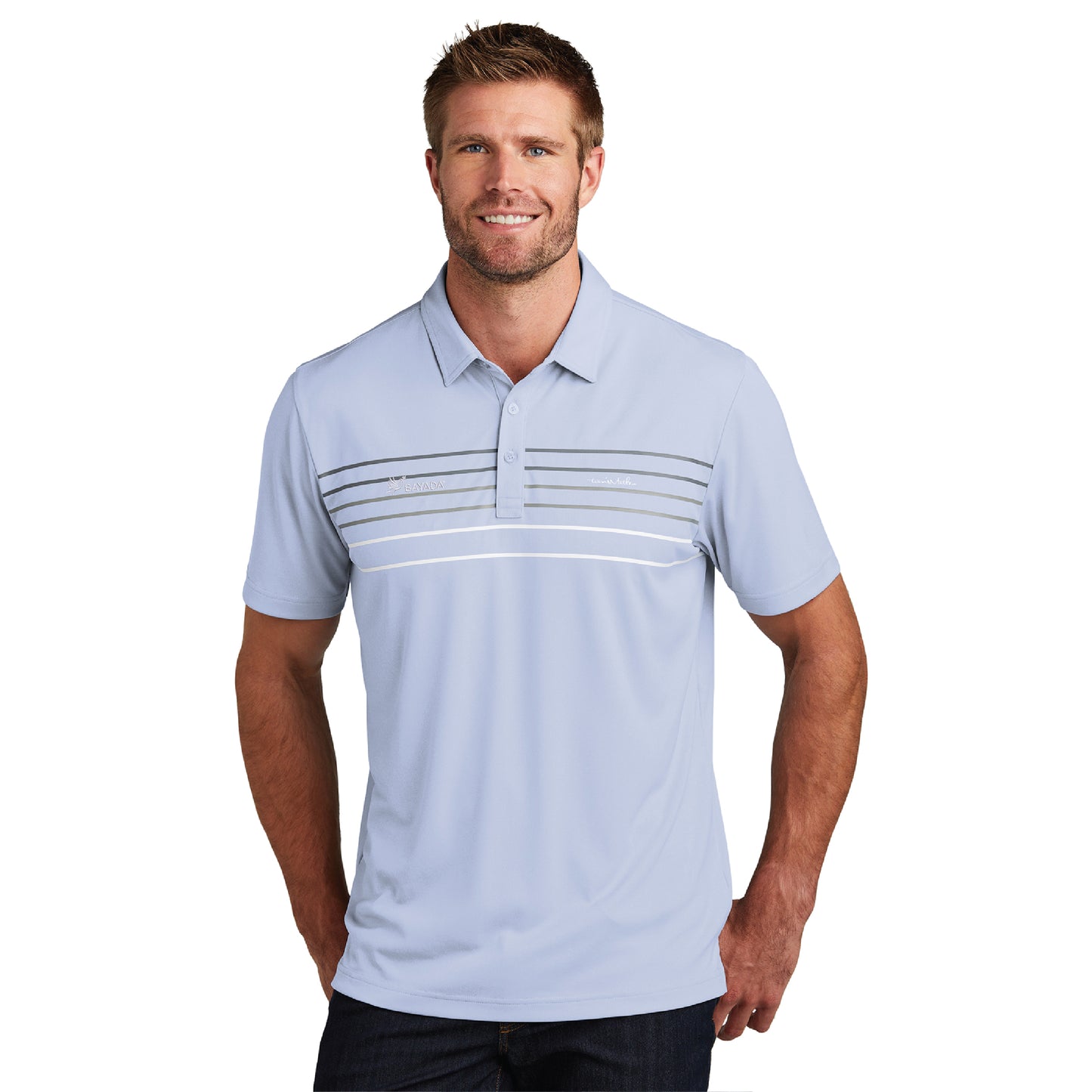 TravisMathew Chest Stripe Polo