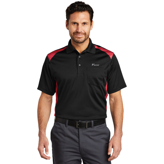 Two Way Colorblock Pocket Polo